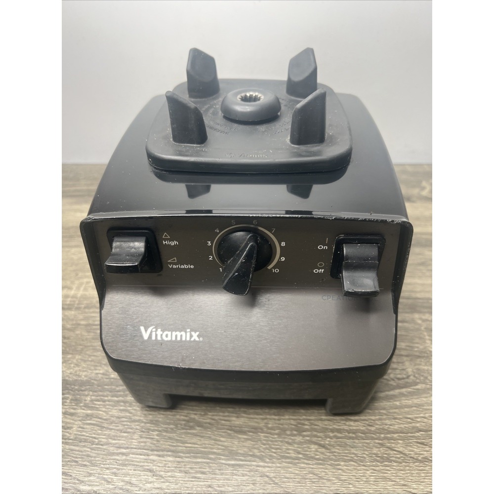Vitamix Creations GC Blender VM0103D Black & Gray Base Only Tested Works Great!